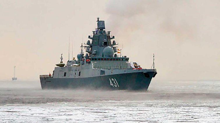 Фрегат "Адмирал Касатонов" открыл огонь в Баренцевом море - «Армия»