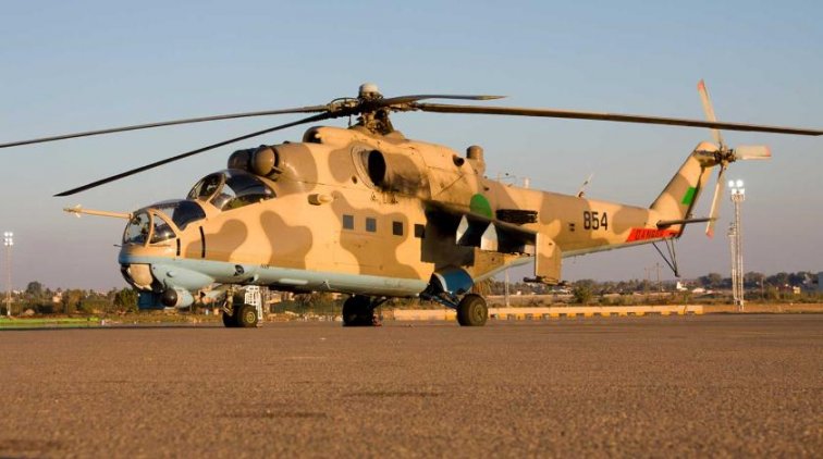 Ми-24 пролетел на рекордно низкой высоте в Ливии - «Армия»