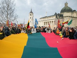 В столице Литвы состоялось традиционное шествие 16 февраля - «Новости дня»