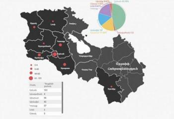 Больше всего зараженных в Ереване: карта - «Политика»