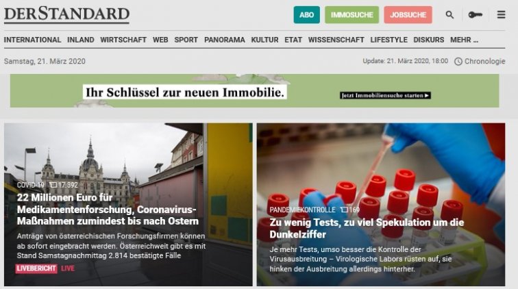 Европа отметила высокую готовность России к коронавирусу - «Новости дня»