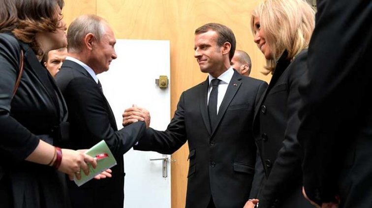 Играющий на два фронта Макрон разозлил Зеленского - «Украина»