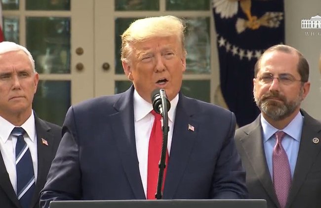 Трамп объявил режим ЧС в США из-за коронавируса - «Власть и Общество»