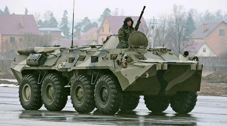 В Москве заметили БТРы - «Армия»