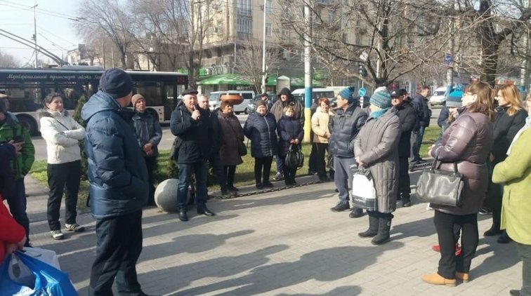 В Запорожье торговцы митингуют против карантина - «Новости дня»