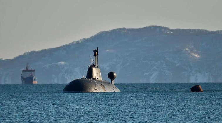 Засекреченная российская подлодка "Вепрь" вышла в море - «Армия»