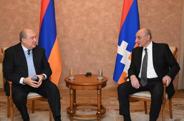 Президенты Армении и Арцаха встретились в Степанакерте - «Политика»