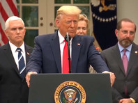 Трамп объявил в США режим чрезвычайной ситуации из-за коронавируса - «В мире»