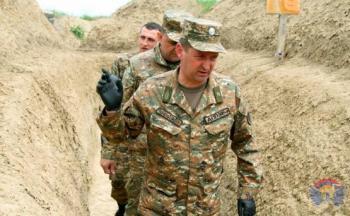 Джалал Арутюнян побывал на боевых позициях Армии обороны - «Армия»