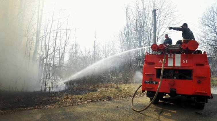 Чернобыльский пожар добрался до границы Белоруссии - «Украина»