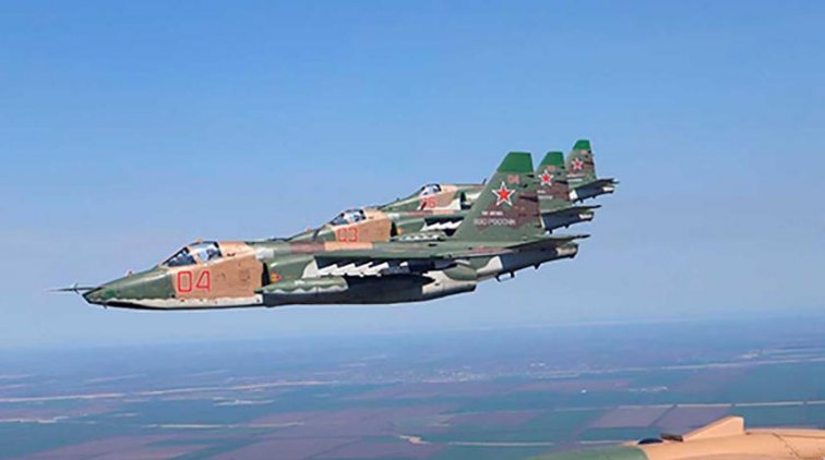 Модернизированные "суперграчи" Су-25СМ3 впервые поднялись в небо - «Армия»