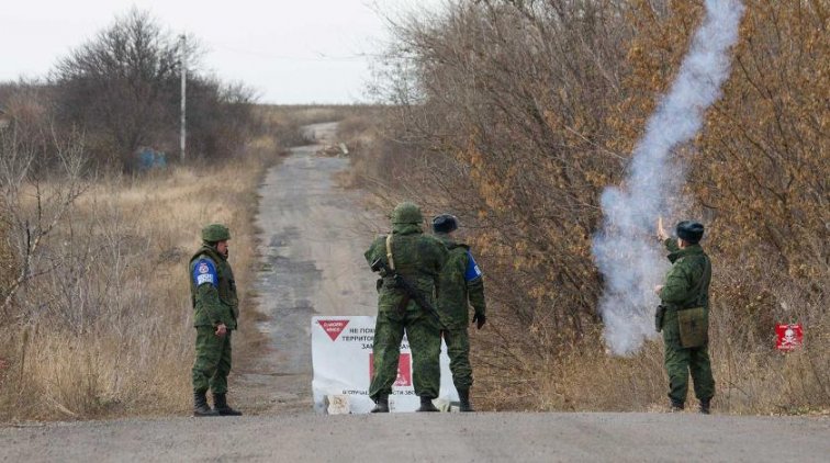 Российских военных заметили на границе с Донбассом - «Украина»