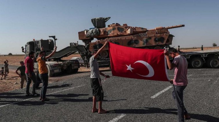 Турция пошла в наступление на территории Сирии - «Армия»