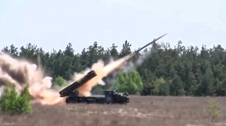 Украина показала точное попадание из комплекса "Ольха-М" - «Украина»