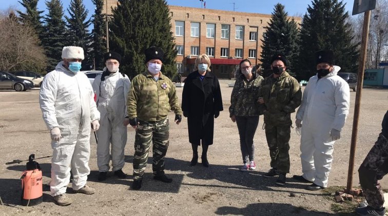 Засидевшись в карантине. Казаки самовольно начали дезинфекцию поселков - «Новости дня»