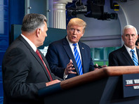 Трамп пояснил, что его слова про "свет, тепло и дезинфицирующие средства" были сарказмом - «В мире»