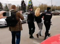 В Красноярске задержали участников митинга против самоизоляции (ВИДЕО) - «Россия»