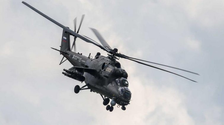 В Крыму разбился боевой вертолет Ми-35 - «Армия»