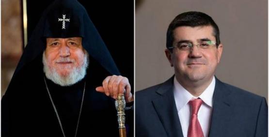 Католикос Всех Армян передал свои благословения и добрые пожелания армянам Арцаха - «Общество»