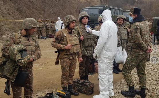 Коронавирус в армии: Проводится исследование порядка 200 проб в день - «Армия»