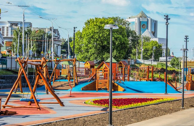 Детский парк появился в центре Чебоксар - «Власть и Общество»