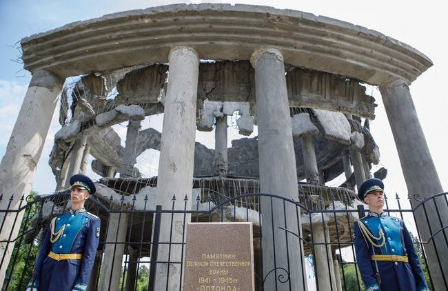 В Воронеже прошла церемония открытия памятника Великой Отечественной войне «Ротонда» - «Власть и Общество»