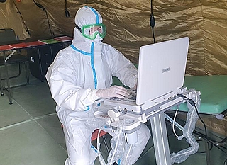 Минобороны за сутки развернуло в Чите госпиталь для лечения коронавируса - «Новости дня»