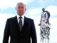 Путин на фоне мемориала Советскому солдату призвал россиян голосовать "за страну, в которой хотим жить" - «Россия»
