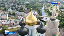Вести недели Эфир от 07.06.2020. День рождения Церкви: как на Псковщине отметили Троицу - «Телеканал «Россия»