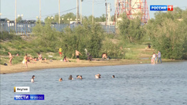 Вести в 20:00 Эфир от 22.06.2020. Аномальные температурные рекорды: небывалая жара в Якутии - «Телеканал «Россия»