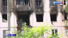 Вести в 20:00 Эфир от 29.06.2020. Взрыв и крупный пожар произошли в жилом доме на северо-востоке Москвы - «Телеканал «Россия»