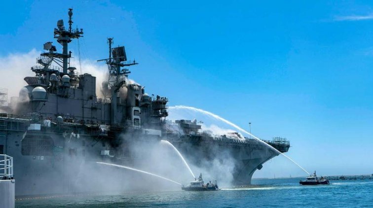 На военной базе в США вспыхнул пожар: пострадали более 20 человек - «Армия»