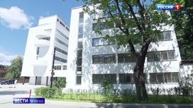 Вести в 20:00 Шедевр конструктивизма: завершилась реставрация Дома Наркомфина - «Телеканал «Россия»