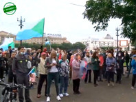 На митинге в Хабаровске вычислили четырех провокаторов - «Россия»
