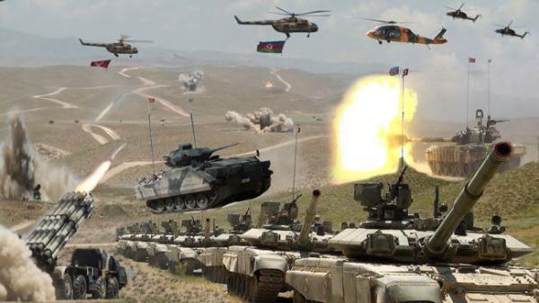 Роботы-терминаторы на военных учениях Азербайджана и Турции - «Армия»