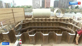 Вести-Москва Филевский канализационный канал реконструируют к осени - «Телеканал «Россия»