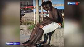 Вести в 20:00 Выросли потоки мигрантов, пытающихся попасть в Британию через Францию - «Телеканал «Россия»