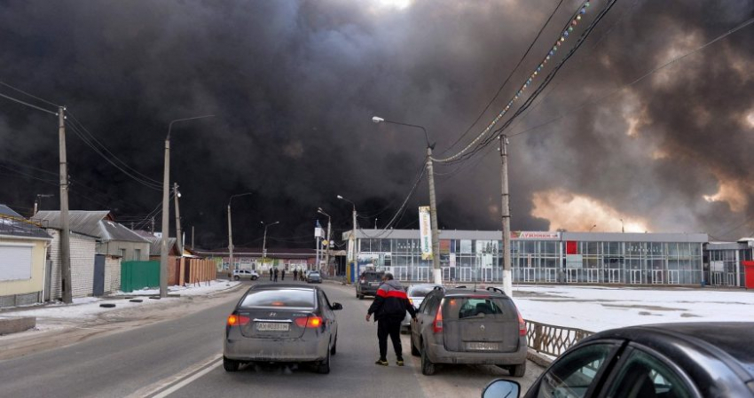 ВС РФ нанесли массированные ракетные удары по Украине 31 октября 2022 года