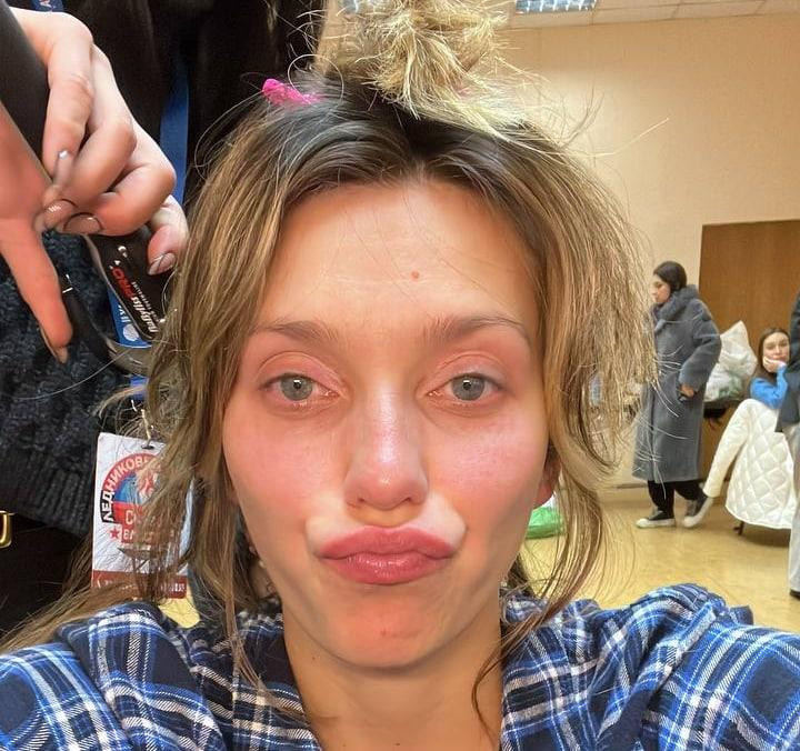 Тодоренко показала, как совмещает участие в «Ледниковом периоде» и уход за сыном