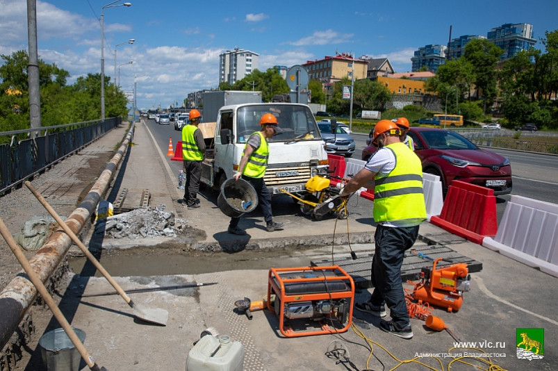 График ремонта на Некрасовском путепроводе во Владивостоке был скорректирован