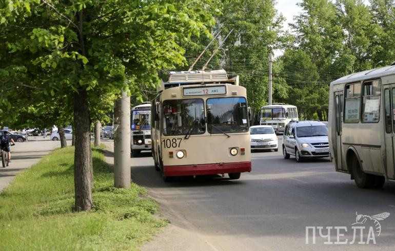 На выходные в Челябинске изменятся маршруты пяти троллейбусов
