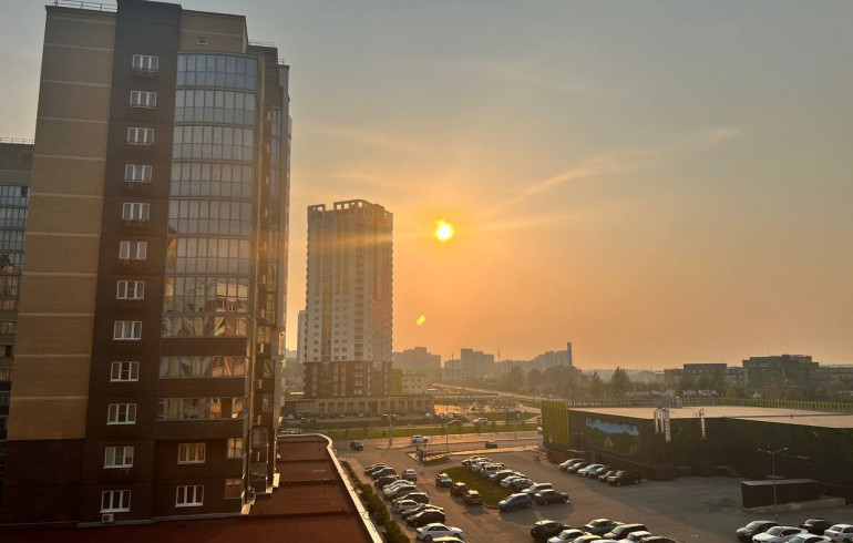 Дымка от природных пожаров вновь накрыла Южный Урал