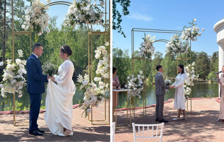 В Челябинске открыли новую площадку для выездных регистраций браков