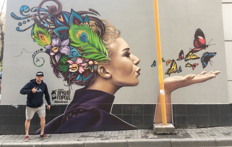 Челябинский мастер стрит-арта примет участие в фестивале граффити в Милане
