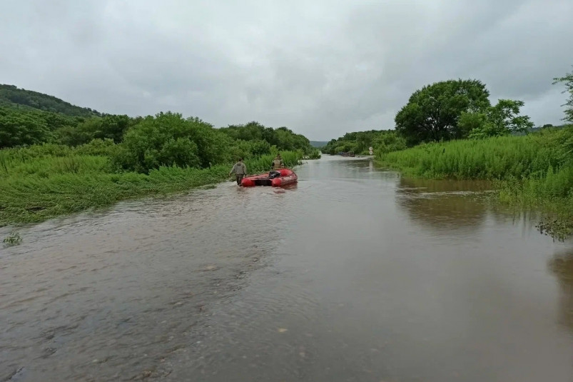 Синоптики предупреждают о паводке и подтоплениях на реках на юге Приморья