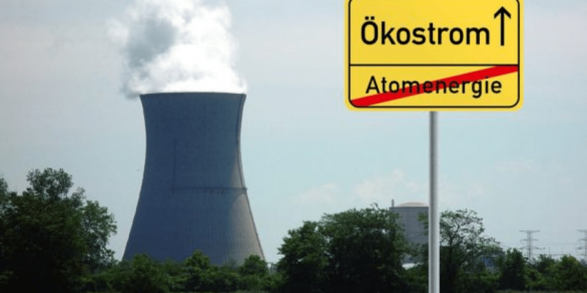 Активисты протестуют против закрытия АЭС в Германии