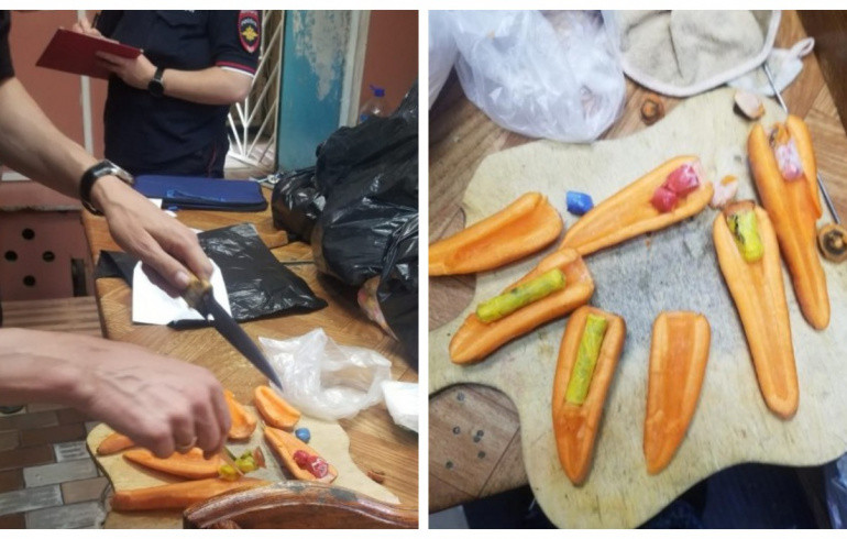 В Челябинске женщина пыталась пронести в колонию морковку, «фаршированную» наркотиками