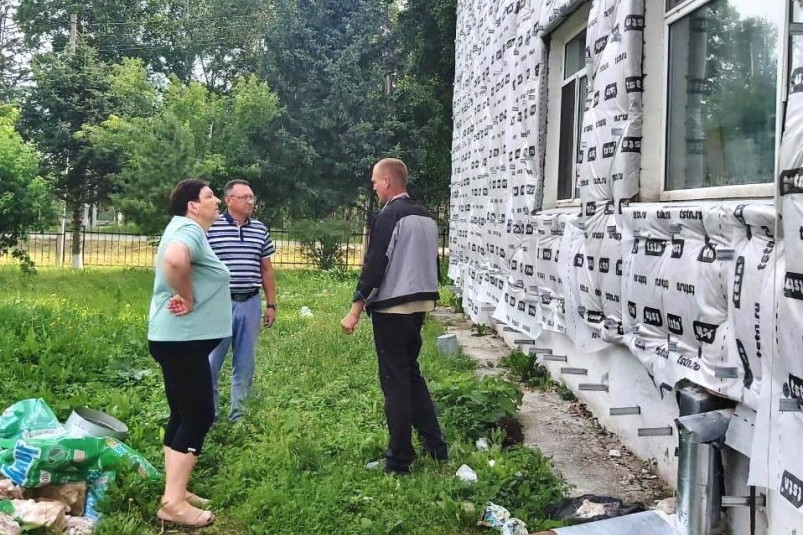 Капитальный ремонт школы-интерната начался в селе Ракитное