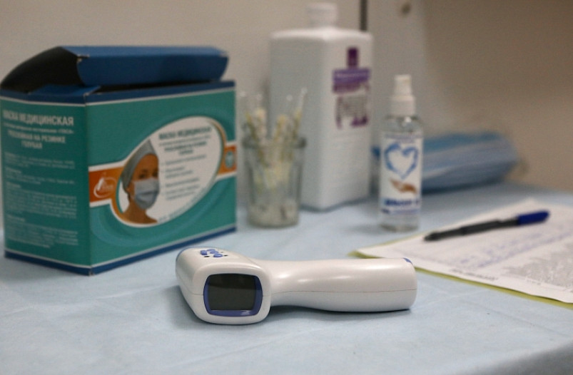 Общественные наблюдатели проверили ход ремонта инфекционного отделения больницы Кавалерово