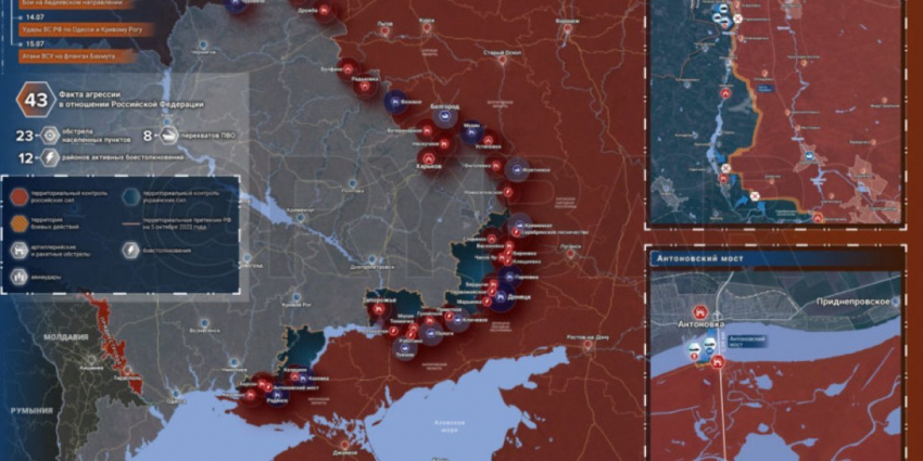 «ВС РФ активно наступает на трех направлениях, сообщают о взрывах в Харьковской области!»: Карта боевых действий 17 июля 2023 на Украине — последние новости фронта Донбасса сегодня, обзор событий. Итоги военной спецоперации России сейчас 17.07.2023